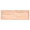 vidaXL Stalviršis, 140x60x(2-6) cm, medienos masyvas, su gyvu kraštu