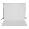 vidaXL Fotostudijos komplektas su &scaron;viesdėžėmis, fonu ir reflektoriumi