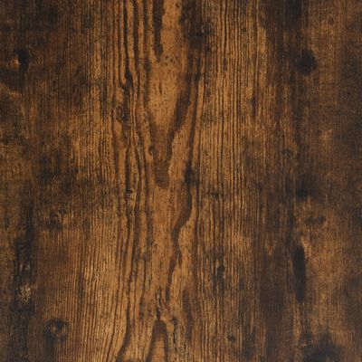 vidaXL Sieninės lentynos, 4vnt., dūminio ąžuolo, 100x30x1,5cm, mediena