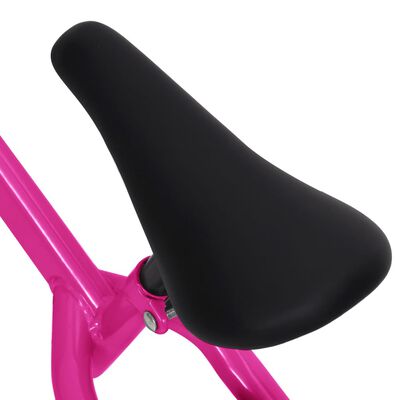 vidaXL Balansinis dviratukas, rožinės spalvos, 11 colių ratai