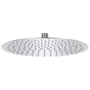 vidaXL Lietaus du&scaron;o galvutė, 30cm, nerūdijantis plienas 304, apskrita