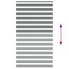 vidaXL zebrinės žaliuzės 130x200 cm audinio plotis 125,9cm poliesteris