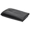 vidaXL Tentas, juodos spalvos, 4x6m, 650g/m&sup2;