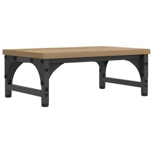 vidaXL Monitoriaus laikiklis Artisano ąžuolo 37 x 23 x 14 cm