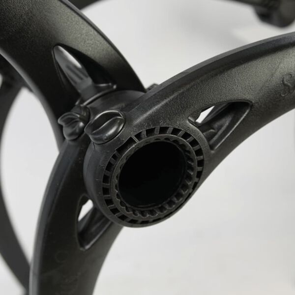 Saris Automobilinis dviračių laikiklis Bones, juodas, 2 dviračiams