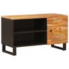 vidaXL Televizoriaus spintelė Ruda 80 x 33 x 46 cm Kietas mango medis