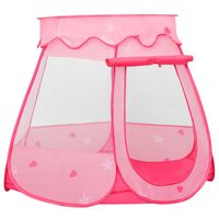 vidaXL Vaikiška žaidimų palapinė, rožinės spalvos, 102x102x82cm