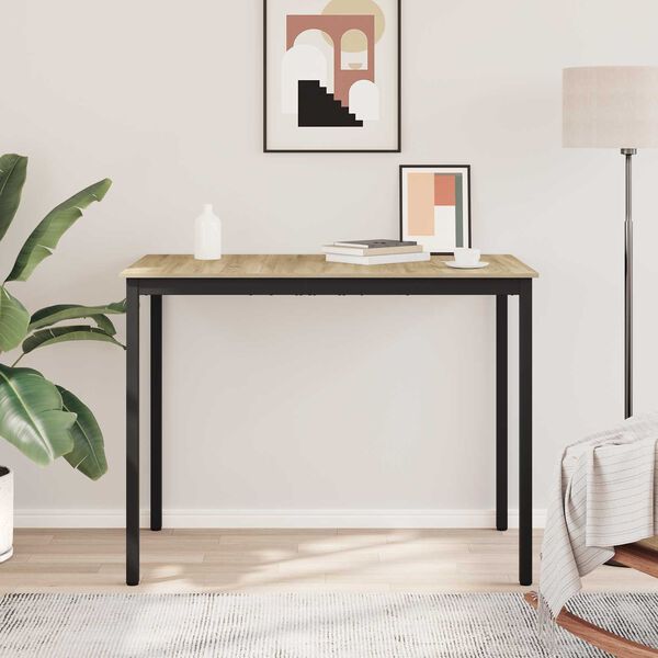 vidaXL Stovintis Baro Stalas Apdirbta mediena