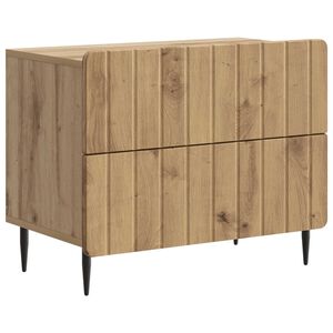 vidaXL &Scaron;alia lovos spintelė Artisano ąžuolo 62 x 34,5 x 49,5 cm