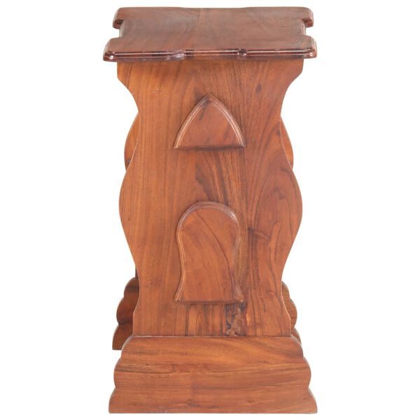 vidaXL Stovas žurnalams, 50x30x53cm, akacijos medienos masyvas