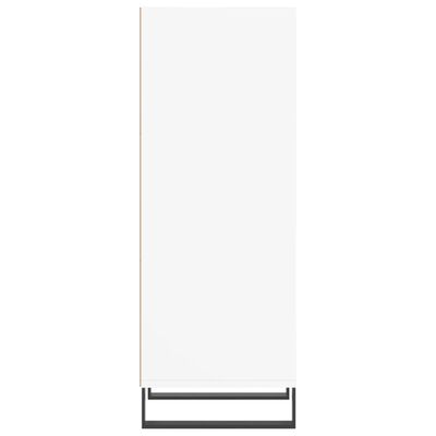vidaXL Šoninė spintelė, balta, 34,5x32,5x90cm, apdirbta mediena