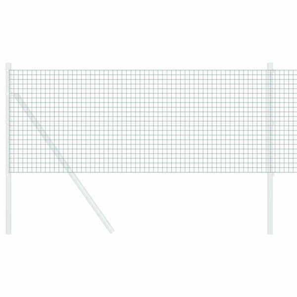 vidaXL Suvirinto vielos tvoros Žalia 0.5 x 50 m