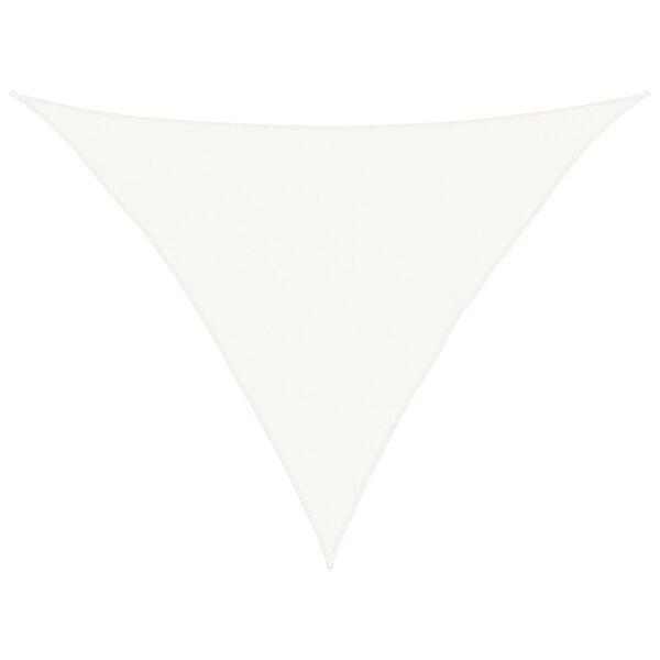 vidaXL Uždanga nuo saulės, baltos spalvos, 5x5x6m, HDPE, 160g/m&sup2;