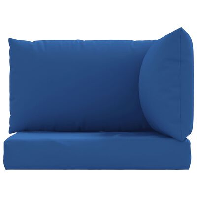 vidaXL Palečių pagalvėlės, 3vnt., mėlynos spalvos, oksfordo audinys
