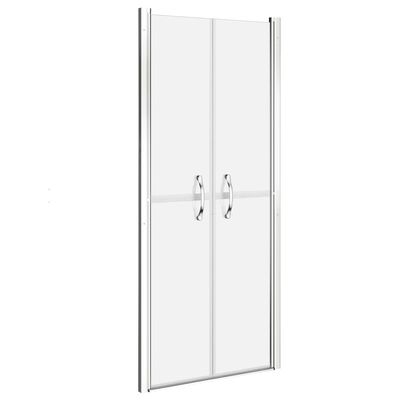 vidaXL Dušo durys, matinės, 71x190cm, ESG
