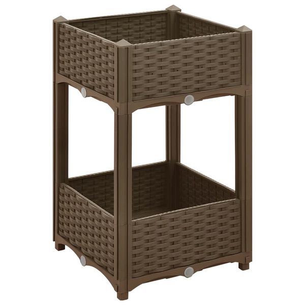 vidaXL Aukštas lovelis, 40x40x71cm, polipropilenas