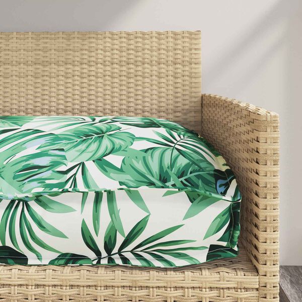 vidaXL Pallet pagalvių rinkinys Gėlių 2 pcs Su lapais 150 x 40 x 8 cm