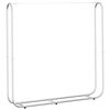 vidaXL Malkų stovas 150x25x150 cm Cinkuotas plienas