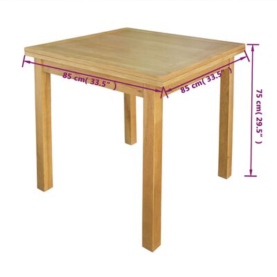 vidaXL Išskleidžiamas stalas, ąžuolas, 170x85x75cm