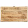 vidaXL Kavos staliukas Ruda 90 x 50 x 40 cm Kietas mango medis