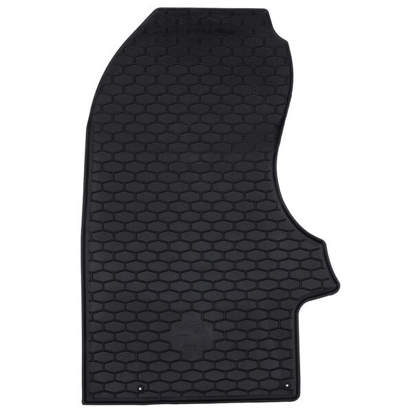 vidaXL Automobilių kilimėlis 3 pcs Juoda Iveco DAILY TPE