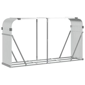 vidaXL Malkų stovas, sidabrinis, 180x45x100cm, galvanizuotas plienas