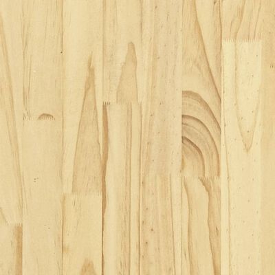 vidaXL Lovos rėmas, 140x190cm, pušies medienos masyvas