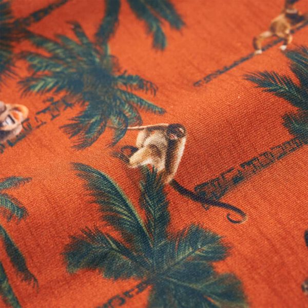 Vaiki&scaron;kas sportinis megztinis, &scaron;viesios rūdžių spalvos, 140 dydžio