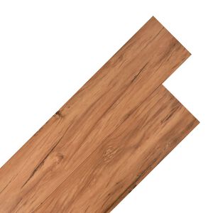 vidaXL Grindų lentos Ruda 5,26 m&sup2; 18 vnt. PVC