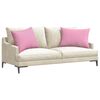 vidaXL Sofa Pagalvės 2 pcs Rožinė 70 x 50 cm audinys