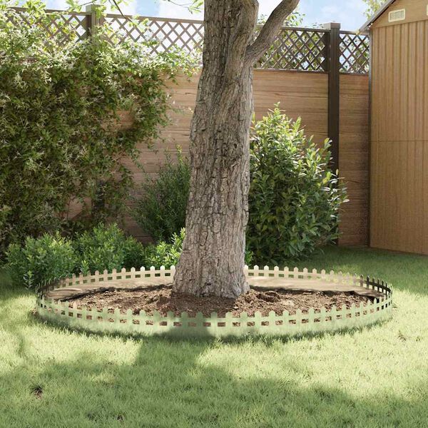 vidaXL Vejos borteliai 20 pcs Sidabro 103 x 0,05 x 22 cm