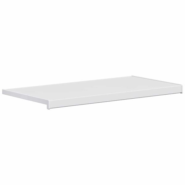 vidaXL Langų palangė Balta 80 x 45 x 4,5 cm PVC