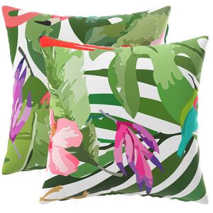 vidaXL Pagalvėlės užvalkalas 2 pcs HEERLEN Įvairiaspalvis 30 x 30 cm