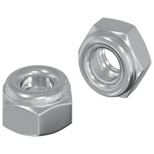 vidaXL Rie&scaron;utas 2 vnt. Sidabrinė M6 x 10 mm Geležis