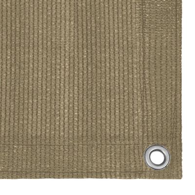 vidaXL Palapinės kilimėlis, taupe spalvos, 250x550cm