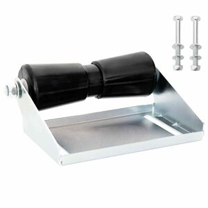 vidaXL Laivo priekabos ritė su laikikliu 25,4 cm Galvanizuotas plienas