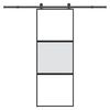 vidaXL Stumdomos durys su įrangos rinkiniu, 76x205cm