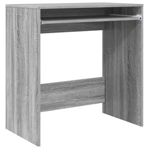 vidaXL Stalas Pilkas Sonoma Apdirbta mediena 77,5 x 43 x 79 cm