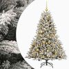 vidaXL Dirbtinė kalėdinė eglutė su rutuliuku 120 cm 150 LED