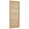 vidaXL Vidaus durys 86 x 198,5 cm fanera Natūrali