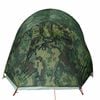 vidaXL Stovyklavimo palapinė, kamufležinė, dvivietė, tunelinė