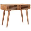 vidaXL Rankų darbo stalas Teak medžio rudas 100 x 48 x 76 cm
