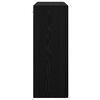 vidaXL Kabalas Juodas ąžuolas 69,5 x 34 x 90 cm Apdirbta mediena