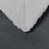vidaXL Apklotas Tamsiai pilka 130 x 150 cm Flysas