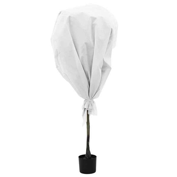 vidaXL &Scaron;alčio apsaugos augalų flisas Balta 50 x 1,6 m