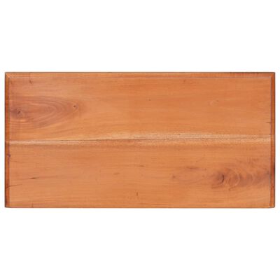 vidaXL Komoda su stalčiais, raudonmedžio medienos masyvas