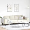 vidaXL Svetainės sofa Kreminė 250 x 77 x 76 cm