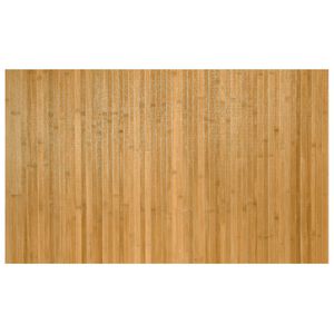 vidaXL Kilimas, natūralios spalvos, 60x100cm, bambukas, stačiakampis