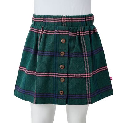 Vaikiškas sijonas, tamsiai žalios spalvos, 92 dydžio
