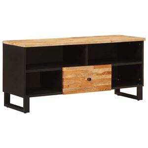 vidaXL Televizoriaus spintelė Ruda 100 x 33 x 46 cm Kietas mango medis